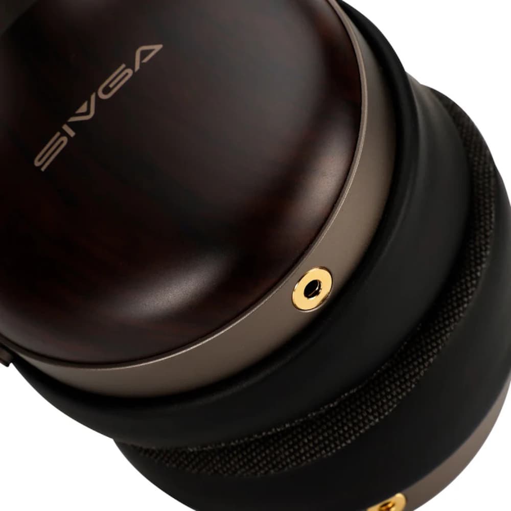 SIVGA PENG (鵬) ヘッドホン 木製ハウジング 密閉型 50mm ダイナミックドライバー LCP サファイア複合振動膜 有線 ケーブル着脱可能 4.4mm バランス