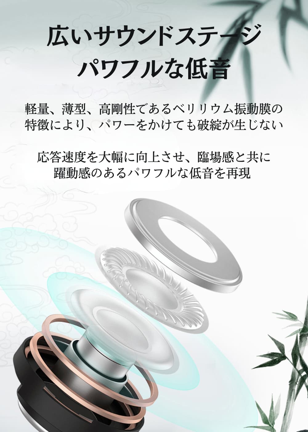 SIVGA Que 鵲 ベリリウム振動膜 1DD インイヤーモニターイヤホン VGP2025 受賞