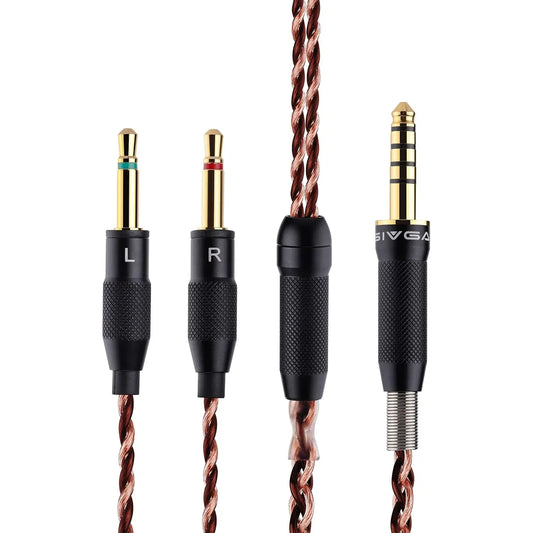 SIV-SV023 ヘッドホン用ケーブル 4.4mm ⇔ 3.5mm 2極(LR)