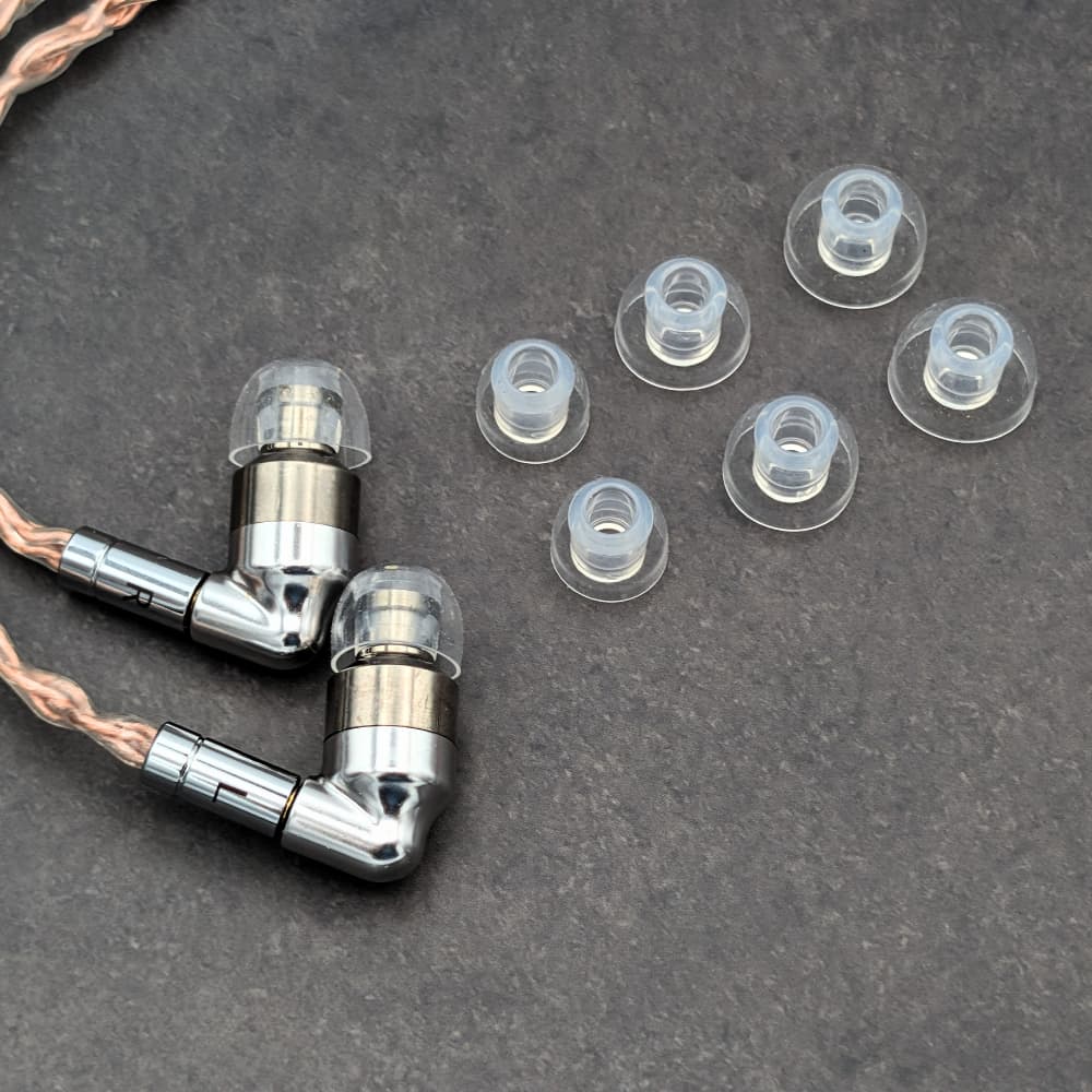 SOSO.LABO Lucent Ear Fit イヤーピース 高純度透明液体シリコン素材採用 ルーセントイヤーフィット イヤーチップ 低刺激 低圧迫 高遮音