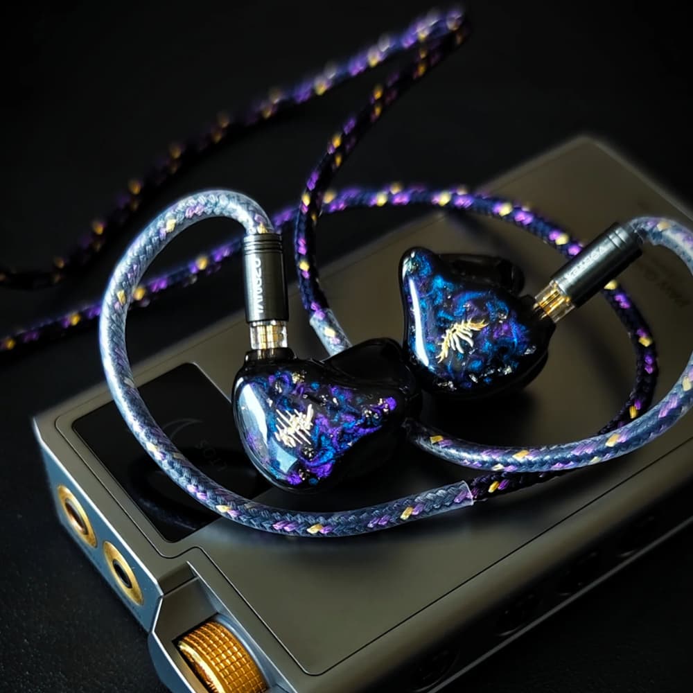 TANGZU Tian Peng 天薘 トライブリッド 1DD+6BA+1BC 骨伝導 ハイエンド HiFi IEM インイヤーモニターイヤホン ダイナミックドライバー リケーブル可能 脱着式 0.78mm 2PIN
