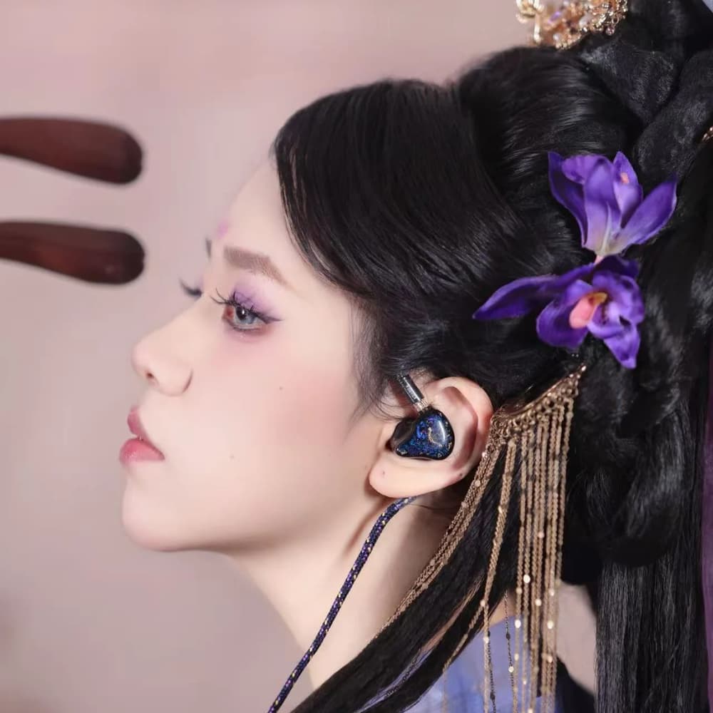 TANGZU Tian Peng 天薘 トライブリッド 1DD+6BA+1BC 骨伝導 ハイエンド HiFi IEM インイヤーモニターイヤホン ダイナミックドライバー リケーブル可能 脱着式 0.78mm 2PIN