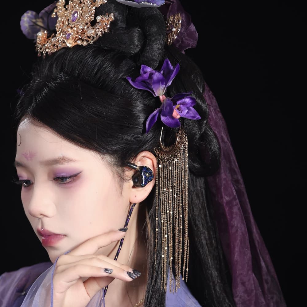 TANGZU Tian Peng 天薘 トライブリッド 1DD+6BA+1BC 骨伝導 ハイエンド HiFi IEM インイヤーモニターイヤホン ダイナミックドライバー リケーブル可能 脱着式 0.78mm 2PIN