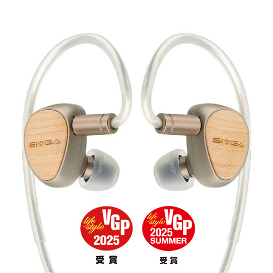 SIVGA Que 鵲 ベリリウム振動膜 1DD インイヤーモニターイヤホン VGP2025 受賞