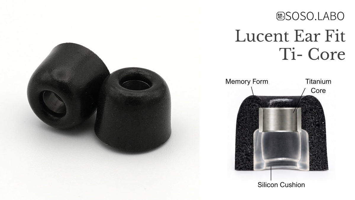 【新製品】SOSO.LABO「Lucent Ear Fit Ti-Core」発売のお知らせ