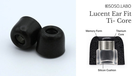【新製品】SOSO.LABO「Lucent Ear Fit Ti-Core」発売のお知らせ