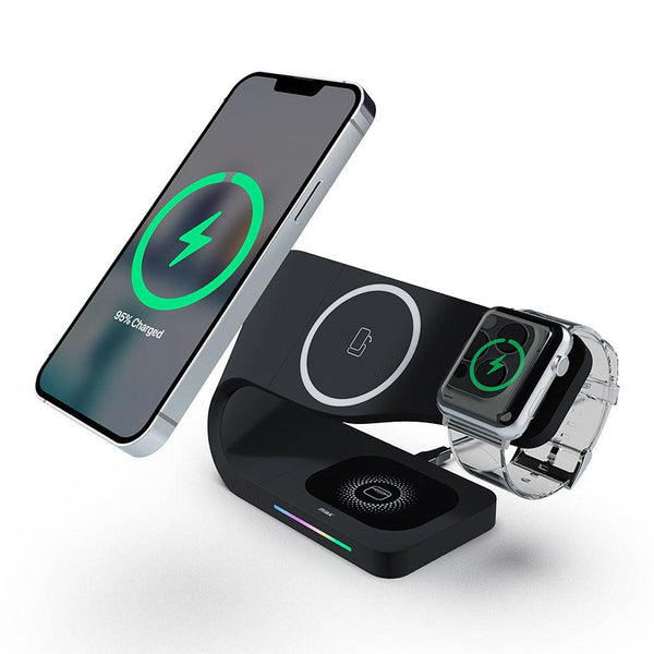3-in-1 Wave ワイヤレス充電スタンド – 01Diverse