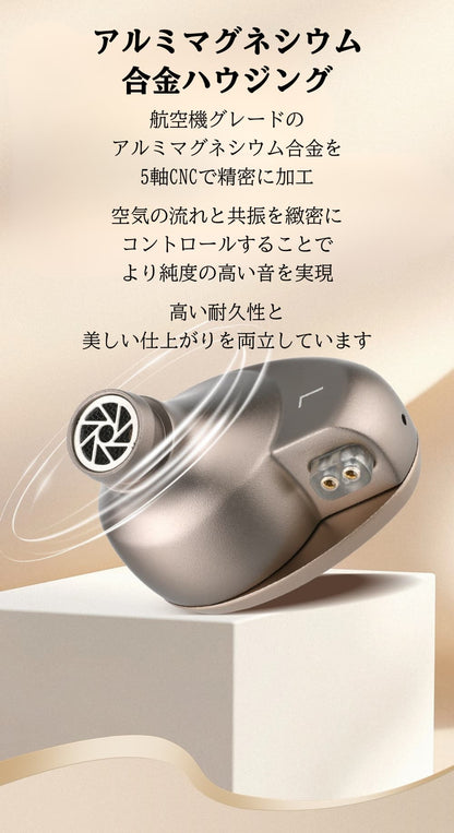 SIVGA Nightingale Pro IEM インイヤーモニターイヤホン 平面駆動型ドライバー 木製ハウジング 高音質 HiFi 有線 耳掛け カナル型 リケーブル可能 着脱式