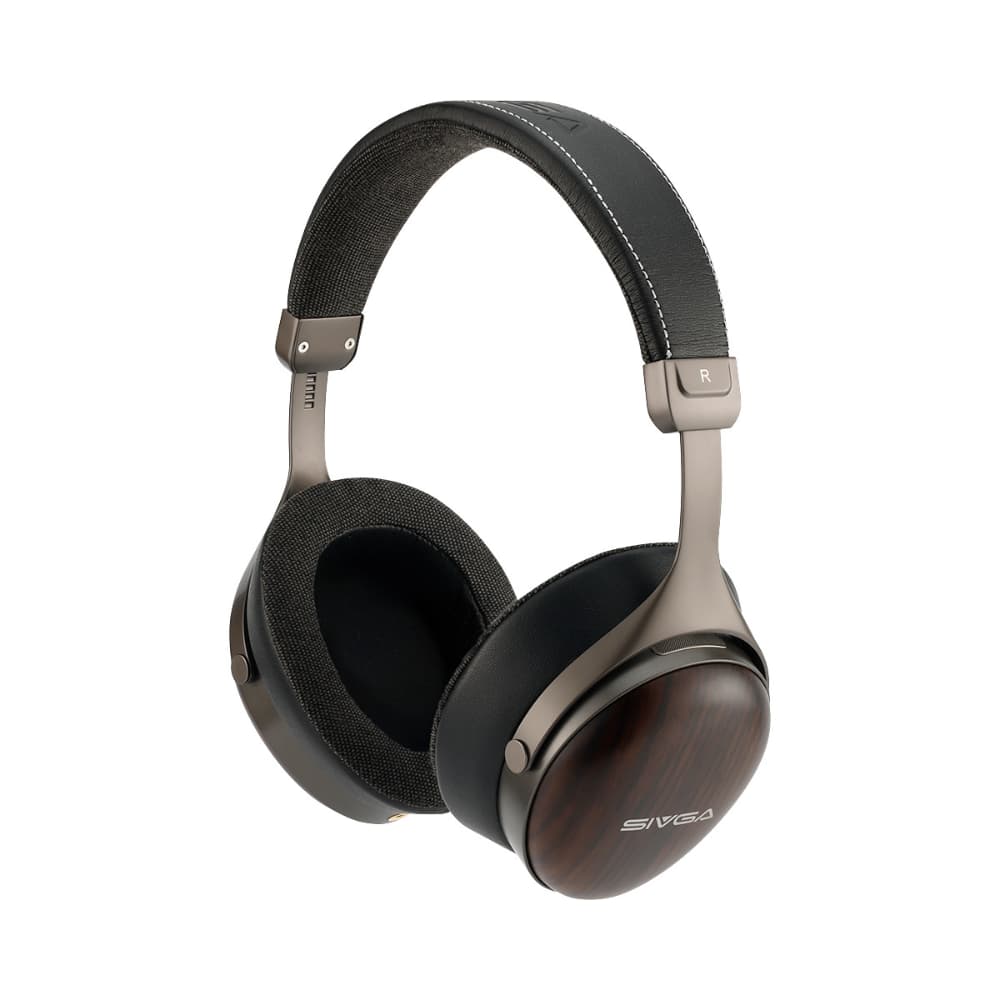 SIVGA SV021 PRO ヘッドフォン 密閉型 木製ハウジング 高音質 HiFi 有線 リケーブル可能 着脱式