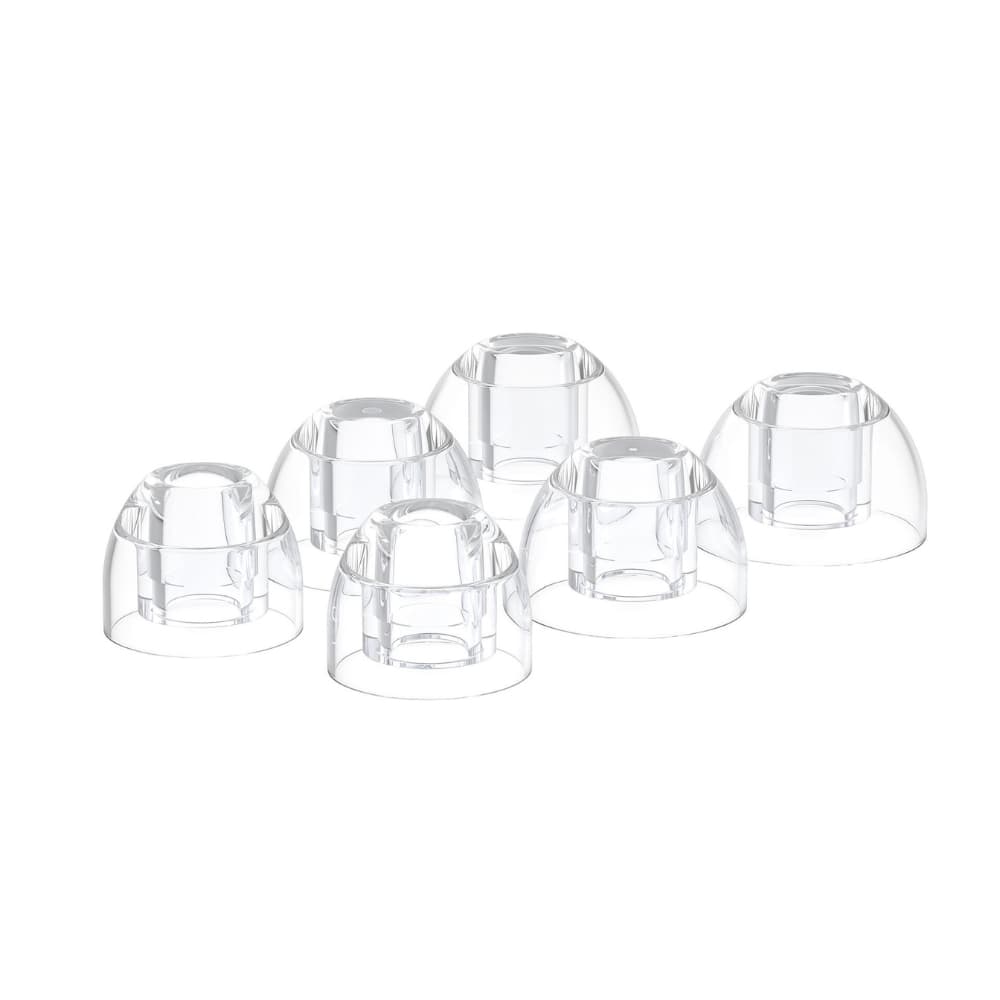 SOSO.LABO Lucent Ear Fit イヤーピース 高純度透明液体シリコン素材採用 ルーセントイヤーフィット イヤーチップ 低刺激 低圧迫 高遮音