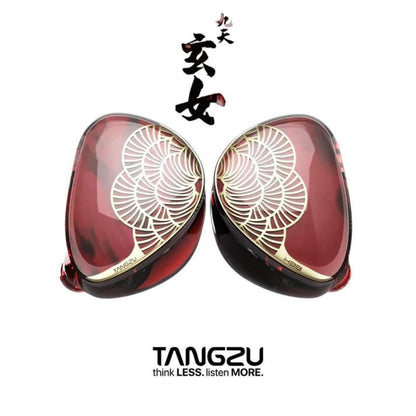 TANGZU Xuan Nv 九天玄女 2DD HiFi IEM HBBコラボ インイヤーモニターイヤホン 0.78mm 2PIN リケーブル可能