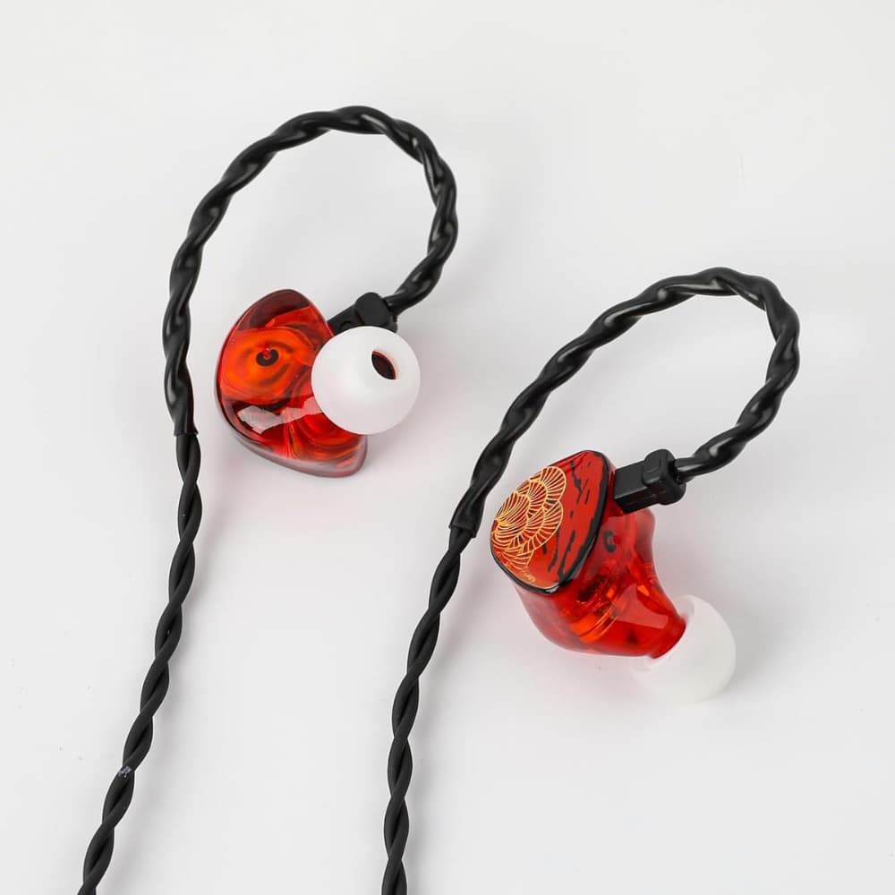 TANGZU Xuan Nv 九天玄女 2DD HiFi IEM HBBコラボ インイヤーモニターイヤホン 0.78mm 2PIN リケーブ –  01Diverse