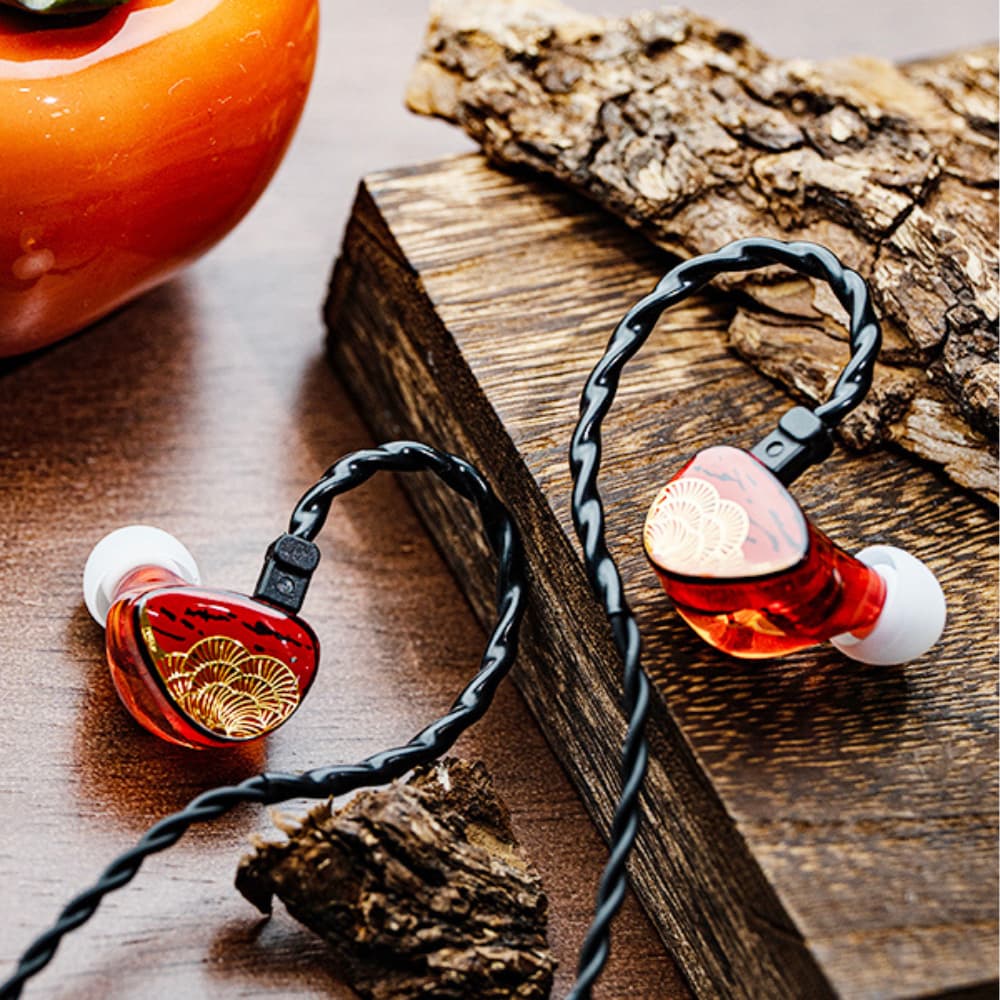 TANGZU Xuan Nv 九天玄女 2DD HiFi IEM HBBコラボ インイヤーモニターイヤホン 0.78mm 2PIN リケーブル可能