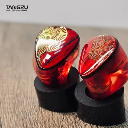 TANGZU Xuan Nv 九天玄女 2DD HiFi IEM HBBコラボ インイヤーモニターイヤホン 0.78mm 2PIN リケーブル可能