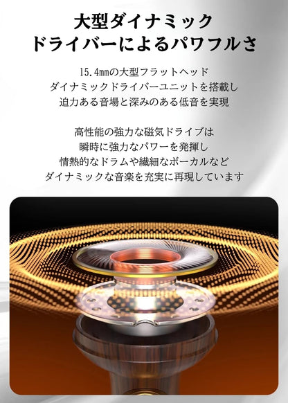 SIVGA M300 木製ハウジング インナーイヤー型 15.4mmダイナミックドライバー搭載 快適フィット