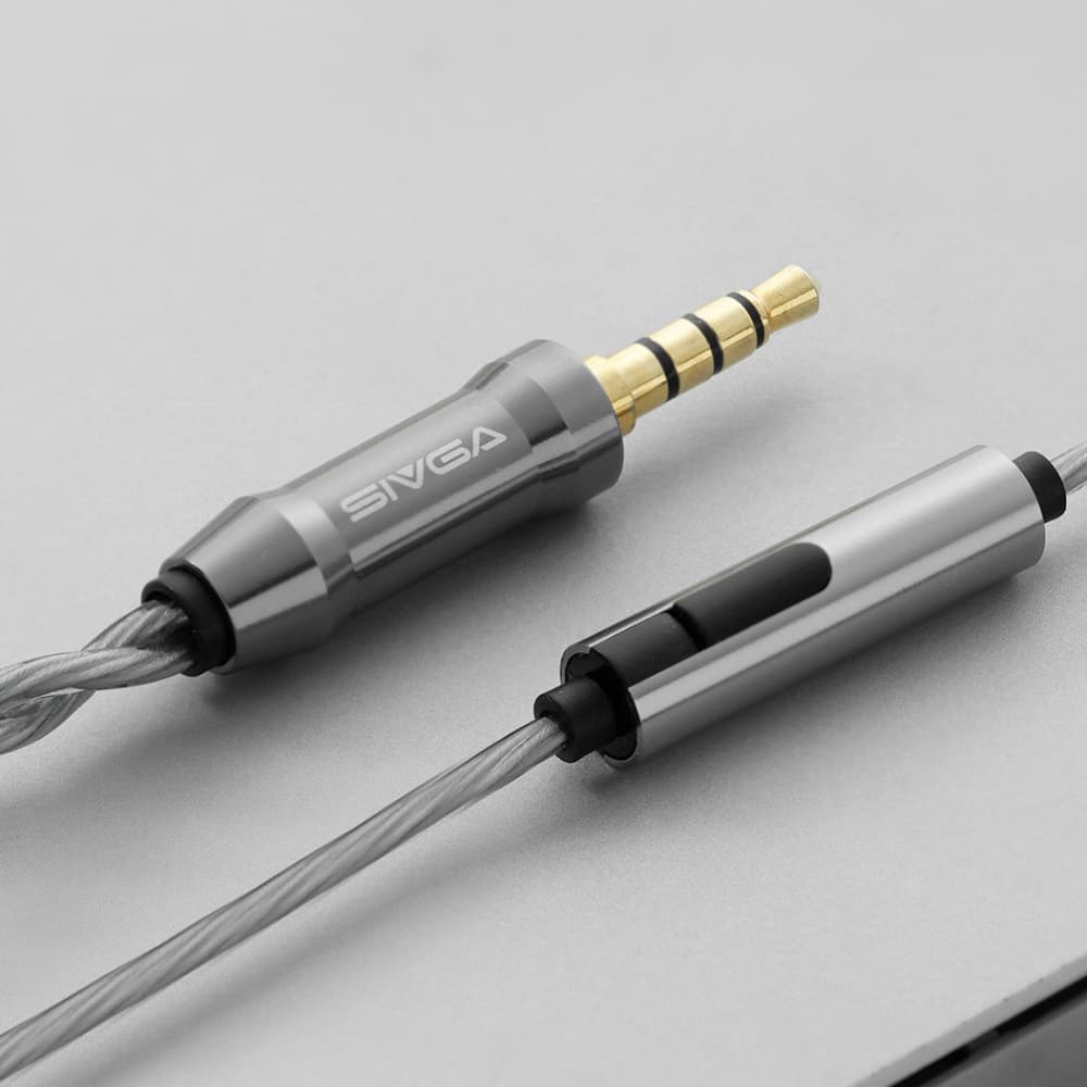 SIVGA SM100 IEM インイヤーモニターイヤホン ダイナミック型ドライバー 金属ハウジング 高音質 HiFi 有線 耳掛け カナル型 リケーブル可能 着脱式 2PIN