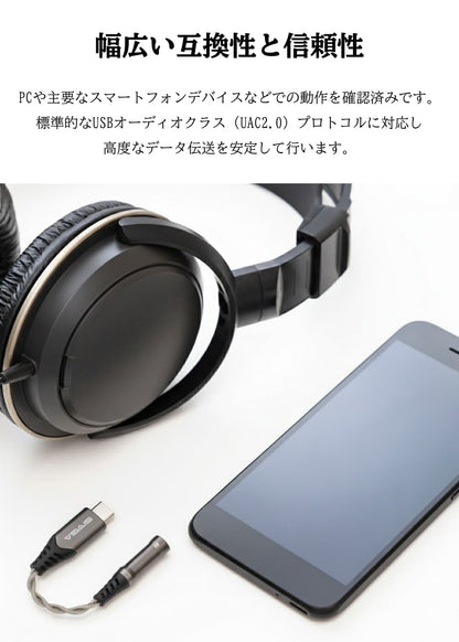 SIVGA WuZiQue 五子雀（ゴジュウカラ）ポータブル DAC USB Type-C 3.5mm マイク付き イヤホンジャック 変換 アダプター CB1200AU 32Bit/384kHz ハイレゾ対応 ドングル